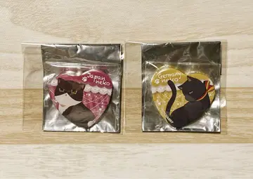 [ 헤타리아 ] APH 고양이타리아 일본 독일 하트 캔뱃지 세트