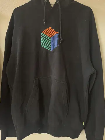 HUF 블랙 후드티
