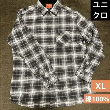유니클로 FLANNEL SHIRT SINCE1984 체크 플란넬 셔츠