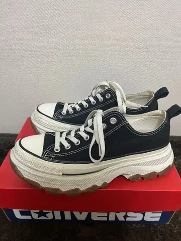 CONVERSE 올스타 리액트 블랙 통굽 스니커즈