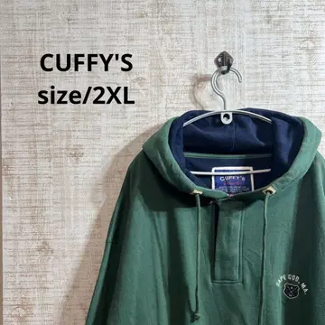 CUFFY'S 2XL 후드 부착 풀오버