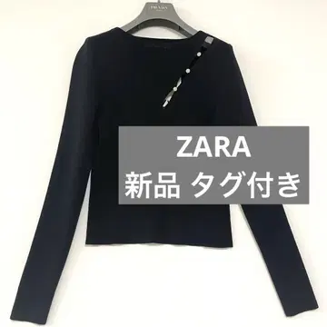 새상품 택 포함 ZARA 비주 주트 탑 사이즈 L