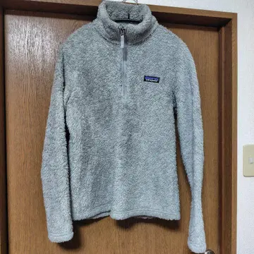 patagonia 그레이 플리스 자켓 하프 지퍼