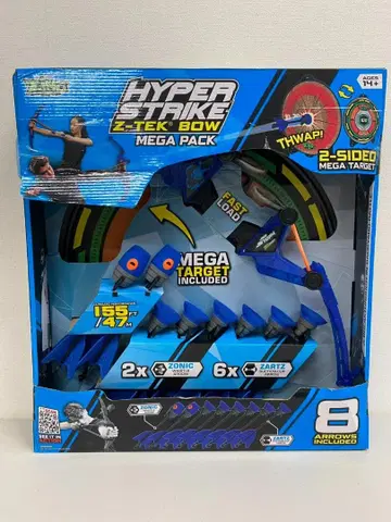 미사용품 하이퍼 스트라이크 Z-TEK 보우 블루 완구 아처리