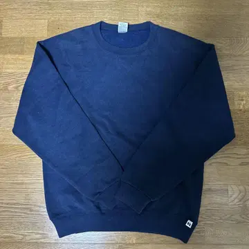 90s RUSSELL ATHLETIC 네이비 스웨터 L 사이즈