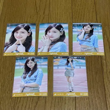 노기자카46 브로마이드 부도덕한 여름 카나가와 사야 개별 5종 컴프