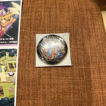 포켓몬 레전드 ZA 이온 특전 리자몽Y 금도금 캔뱃지