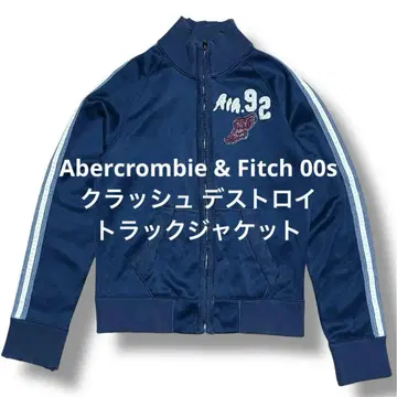 애버크롬비&피치 크러쉬 디스트로이 트랙 자켓 00s