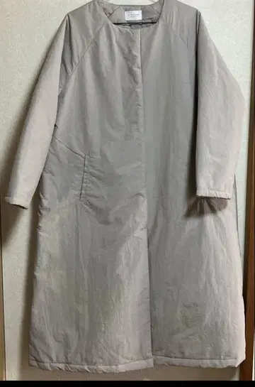 새상품 mumokuteki 노카라 롱 코트