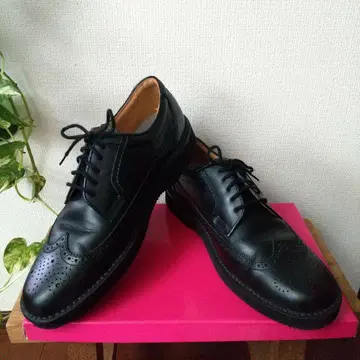 리걸 워커 27cm 블랙 윙팁 구두 새상품급