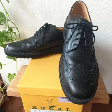 리걸 워커 27cm 블랙 윙팁 구두 새상품급