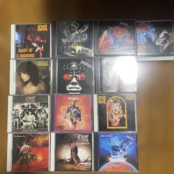 Ozzy Osbourne & Judas Priest CD 컬렉션