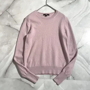 M17833 새상품급 UNIQLO 캐시미어 크루넥 스웨터 긴팔 S