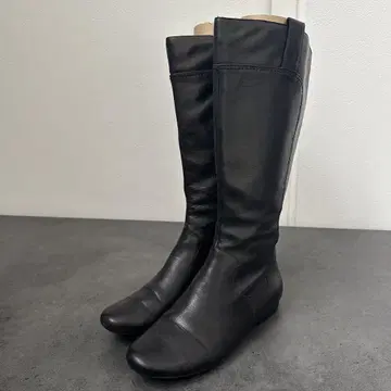 Clarks y2k 레더 롱 부츠 블랙