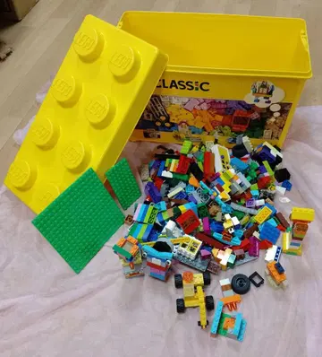 LEGO 블록 여러 가지 케이스 포함