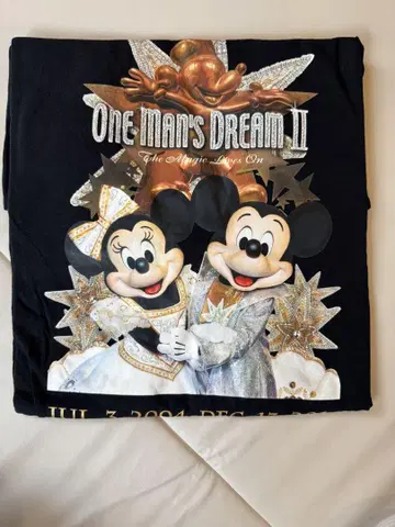 One Man's Dream II 셔츠 M 사이즈