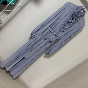 빈티지 원피스 드레스 스카이블루