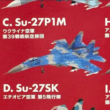 에프토이즈 플랭커 패밀리 2 우크라이나 공군 Su-27
