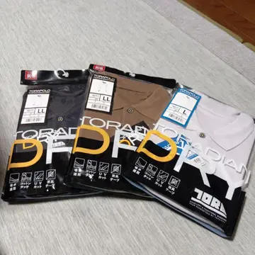 피케 셔츠 3색 세트 LL 흡한속건 UV컷