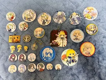 fate FGO 스트랩 캔뱃지 참 30점 모음 세트