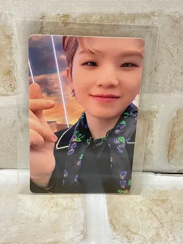 SEVENTEEN attacca 중국 영통 트레이딩 카드 우지