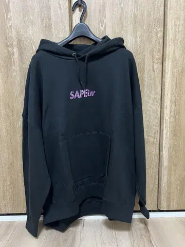 Sapeur 후드티 레오파드 무늬 퍼플 L 사이즈