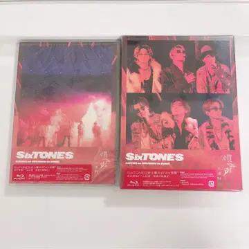 SixTONES 관성의 법칙 초회 한정판 일반ver Blu-ray 세트
