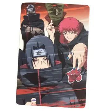NARUTO No.020 아카츠키 이타치 전갈 플래카드 구미 2009년판