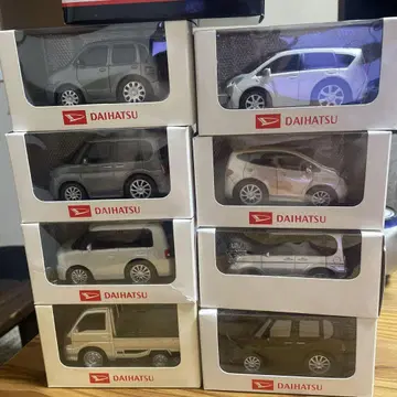DAIHATSU 미니카 세트 8대