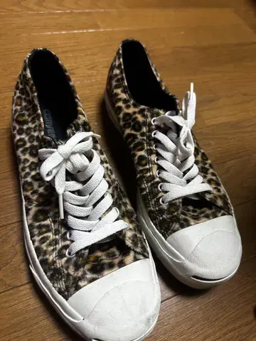 Converse 레오파드 무늬 스니커즈