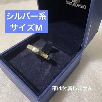 SWAROVSKI 스와로브스키 실버 반지 M