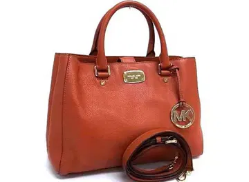 새상품급 MICHAEL KORS 마이클코어스 핸드백 오렌지 계열