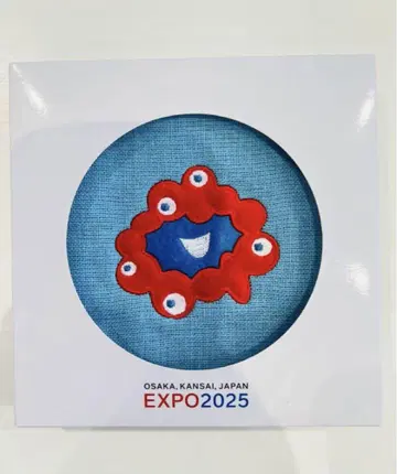EXPO 2025 미야쿠미야쿠 박람회 손수건 스카이블루 치 에크 엑스포