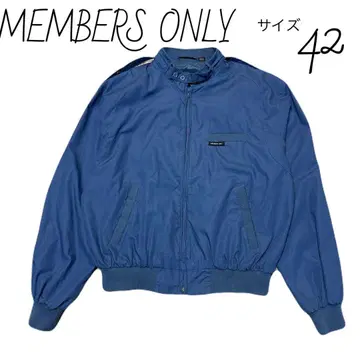 vintage MEMBERS ONLY 블루종 42 나일론 자켓