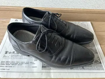하루야마 스트레이트 팁 비즈니스 핏 블랙 25cm 신발
