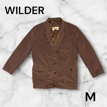 WILDER 브라운 포켓 부착 자켓 M 남성용 가을 겨울