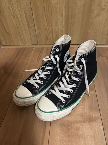 Converse 네이비 하이컷 스니커즈