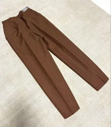 테이퍼드 팬츠 해외 구제 의류 브라운 팬츠 Used