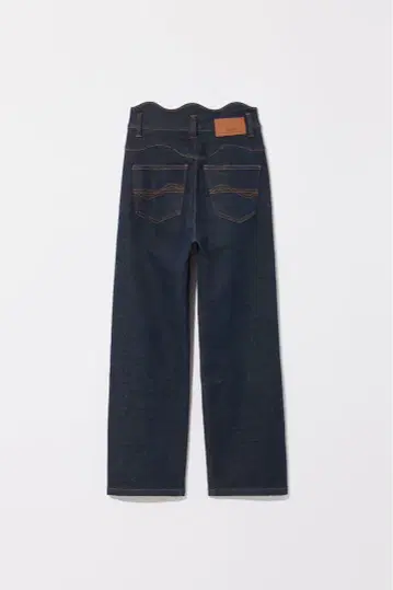 새상품급 WAVE DESIGN HIGH WAIST DENIM