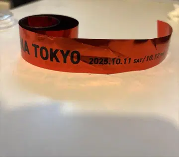 Officialdism 은색 테이프 TOYOTA 아레나 도쿄