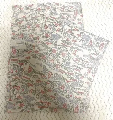순수 실크 기모노 바치카라 단의 코몬