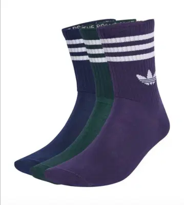 adidas 스트라이프 삭스 22-24cm 3족 세트