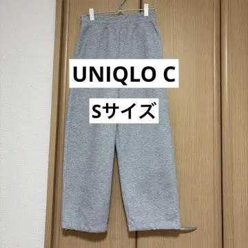 [UNIQLO] 맨투맨 와이드 팬츠/표시 사이즈 S 사이즈 그레이