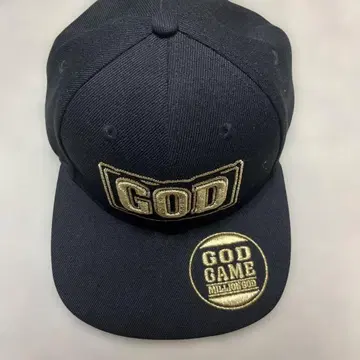GOD GAME 블랙 야구 모자 박스 포함