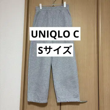 [ UNIQLO ] 맨투맨 와이드 팬츠/표시 사이즈 S 사이즈 그레이