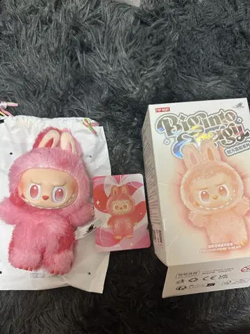 popmart labubu Big into Energy 봉제 인형