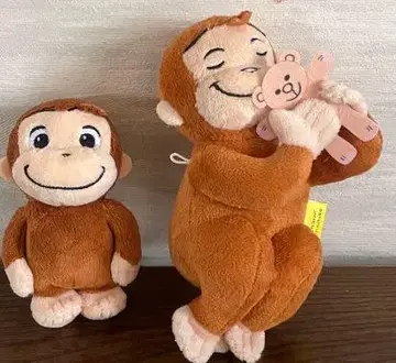호기심 많은 조지 봉제 인형 세트