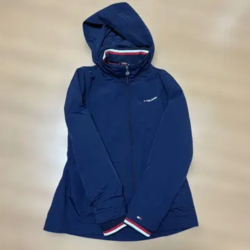 Tommy Hilfiger 후드 부착 네이비 자켓