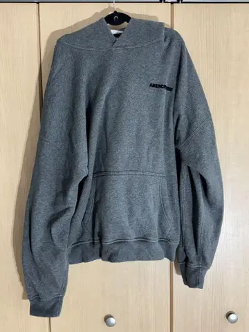 Abercrombie & Fitch 오버 사이즈 후드티 XL 그레이