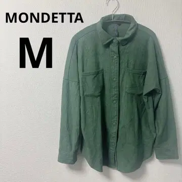 새상품급 MONDETTA 그린 여성용 셔츠 자켓 [ M ]